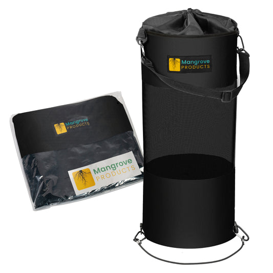 Boat Trash Can Black