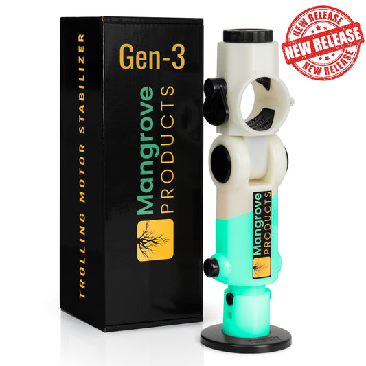 Trolling Motor Stabilizer Gen3: for Garmin Force-Kraken and Others (GLOW IN THE DARK)