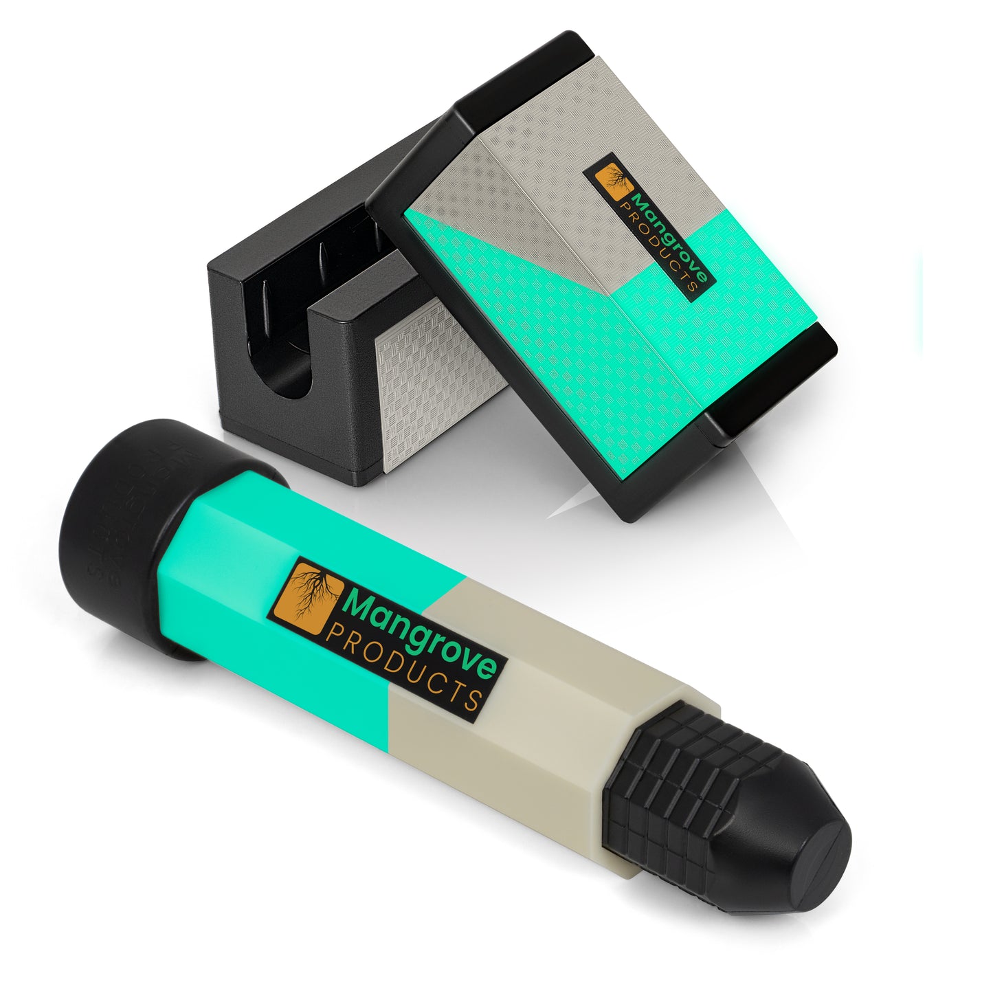 FULL Outboard Motor Support TS-Pipe GEN-2 (1-Pipe) AND ST-Stops (Pair) GLOW in the DARK