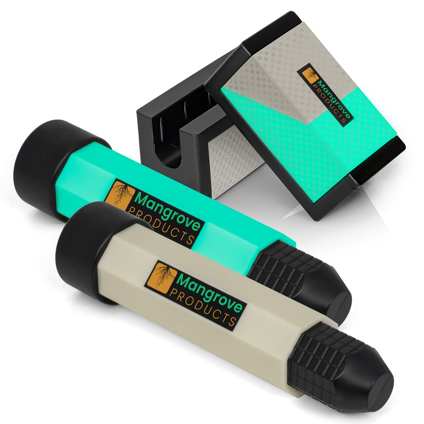 FULL Outboard Motor Support TS-Pipe GEN-2 (2-Pipe) AND ST-Stops (Pair) GLOW in the DARK