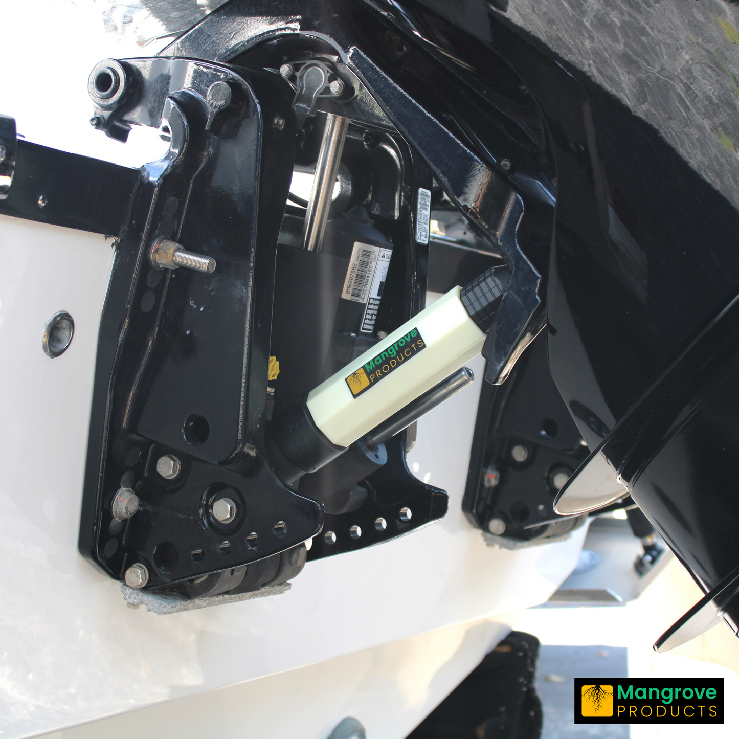 Transom Saver for Mercury Outboard 3-RAM TS-Pipe (1-Pipe) Glow In the Dark